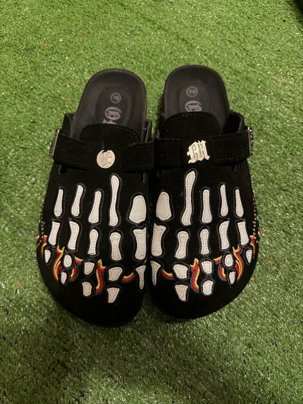 Octavious Marks Skeleton Slip-On Clogs